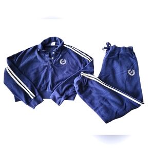 PINK by Victoria Secret two-piece sweatsuit large top, Extra large bottoms